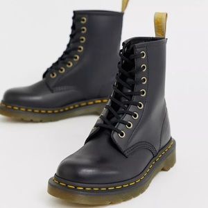 Dr Martens Vegan 1460 classic ankle boots in black